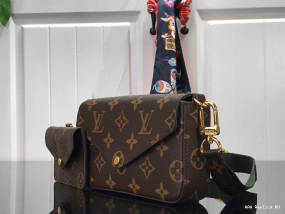 Aaa replica ru VUITTON GO STRAP FELICIE LOUIS & 0712